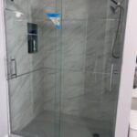 2-sided glass shower doors in Englewood