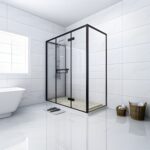 2-sided glass shower doors in Englewood, NJ