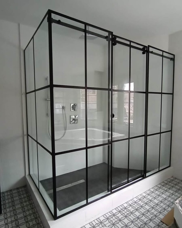 glass enclosure installation in Bergen County